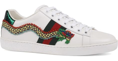 gucci chinese dragon shoes|gucci ace sneakers on sale.